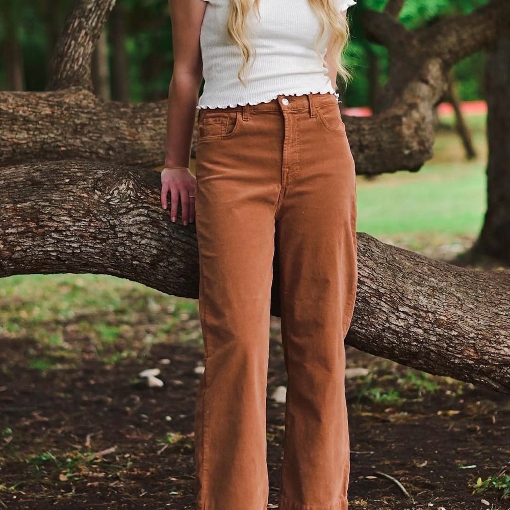 7 For All Mankind Dark Flare Wide Leg Jeans